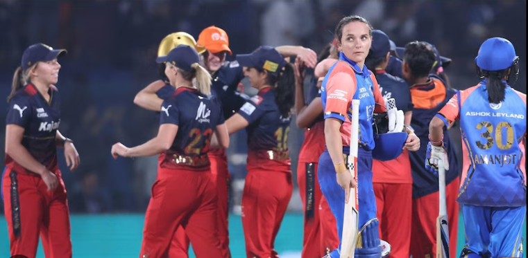 WPL: RCB wins a thrilling victory against Mumbai Indians